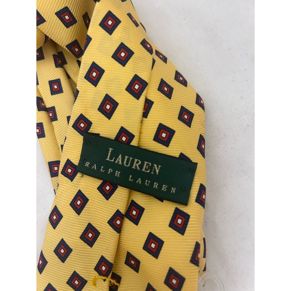 Lauren Ralph Lauren Silk Geometric Tie